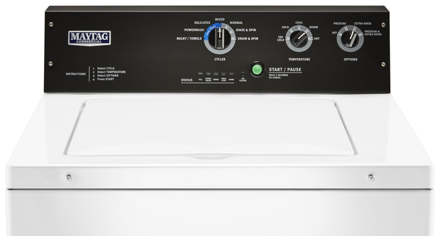Maytag® Commercial White Laundry Pair-4