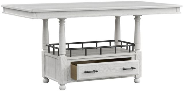 Bernards Bellamy Lane Whitewash Counter Height Dining Table-3
