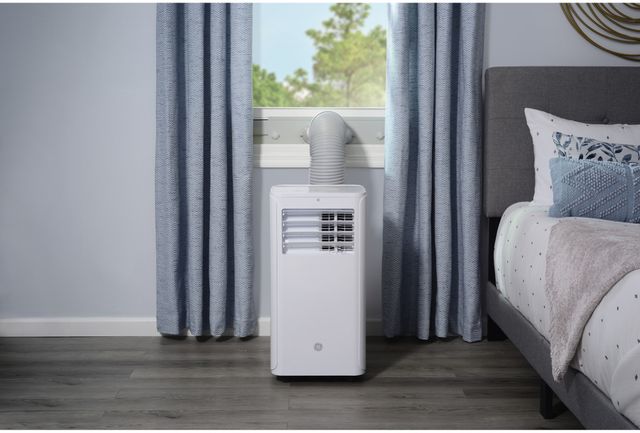 GE® 6,100 BTU's White Portable Air Conditioner-2
