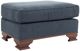 Decor-Rest® Furniture LTD Customizable 6933 Ottoman with Wood Base-0