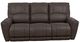 La-Z-Boy® Cassian Dark Chocolate Leather Power Reclining Sofa with Headrest-1