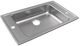 Elkay Lustertone® Classic Lustrous Satin 31" 2-Hole Single Bowl Drop-in Classroom ADA Sink-0