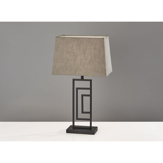 Adesso® Kyle Antique Bronze 2 Piece Table Lamp-1