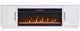 Martin Furniture Uptown Crisp White 76" Fireplace TV Stand-1