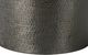 Monarch Specialties Inc. Silver Grey Iron Cone Drum Table-4
