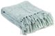 Surya Tobias Aqua 51"x71" Throw Blanket-1