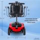 Mega Motion Rascal® Venture Black/Red 4-Wheel Mobility Scooter -4
