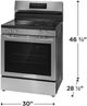 Frigidaire Gallery 30'' Smudge-Proof® Stainless Steel Freestanding Electric Range with Total Convection-4