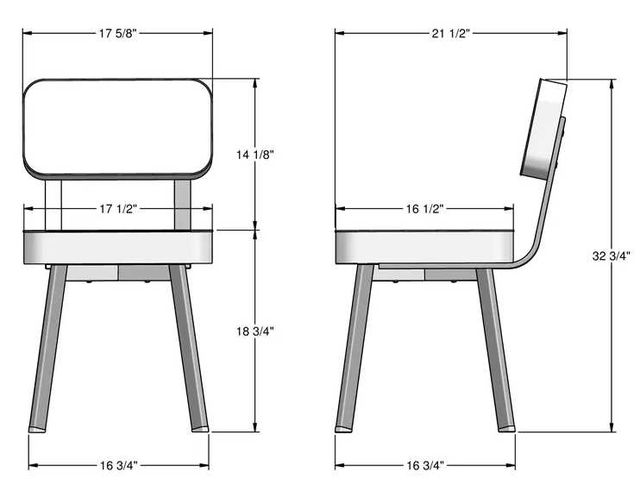 Amisco Customizable Brixton Dining Side Chair-3