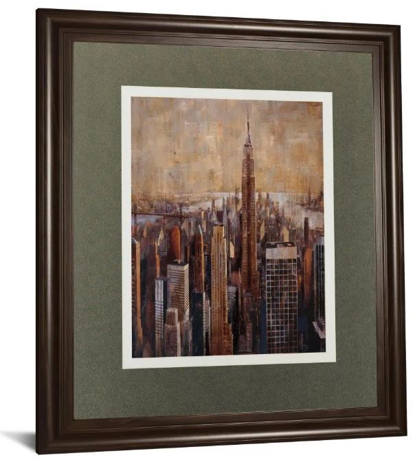 Classy Art Beige/Brown Sky’s the Limit by Bofarull, M. Wall Art-0