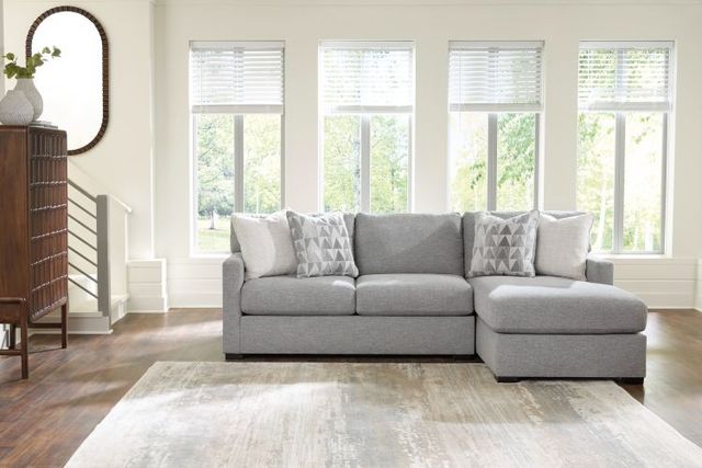 Signature Design by Ashley® Artisian Loft 2-Piece Pewter Right-Arm Facing Sectional and Chaise-1
