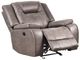 Parker House® Blake Desert Taupe Glider Manual Recliner-1