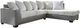 Benchcraft® Clairette Court 2-Piece Alloy Left-Arm Facing Sofa Sectional and Chaise-0