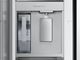 Samsung Bespoke 24 Cu. Ft. Matte Grey/White Glass Counter Depth 3-Door French Door Refrigerator with Family Hub™-3