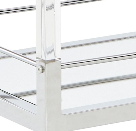 Signature Design by Ashley® Chaseton Silver Bar Cart-2