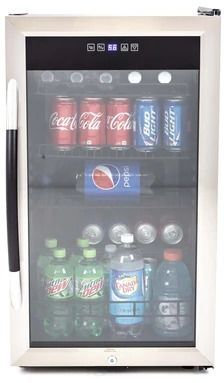 Avanti® 19" 3 Cu. Ft. Stainless Steel Beverage Center-1