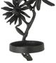 A & B Home Black Wall Candle Holder-1