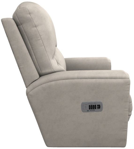 La-Z-Boy® Cassian Oyster Power Wall Recliner with Headrest and Lumbar-3