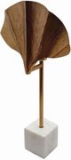 A & B Home Gold/White Lamp-2