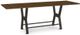 Amisco Customizable Parade 42" Solid Birch Bar Table with Two Leafs -0