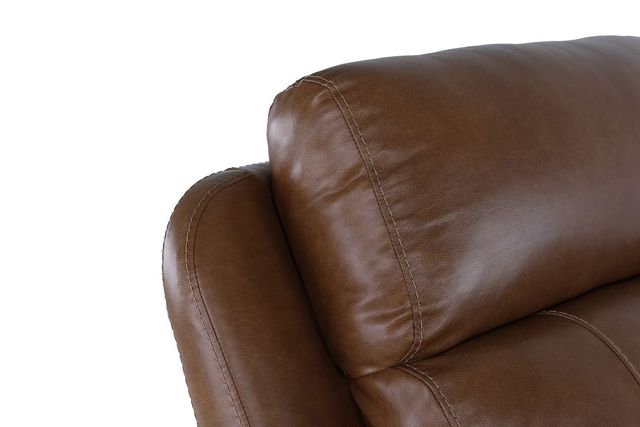 ITEM #: 77328  Cowboy Saddle Leather Power Recliner with Headrest-1