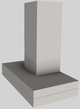 Vent-A-Hood® K Series 36" Stainless Steel Contemporary Wall Mounted Range Hood-3