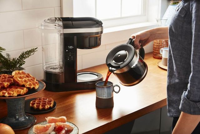 KitchenAid® 12 Cup Onyx Black Drip Coffee Maker-1