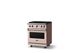 Viking® 5 Series 30" Blush Pro Style Gas (LP) Range with Polished Chrome Trim-2