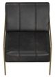 International Furniture Direct Aragon Gold/Licorice Chair-3