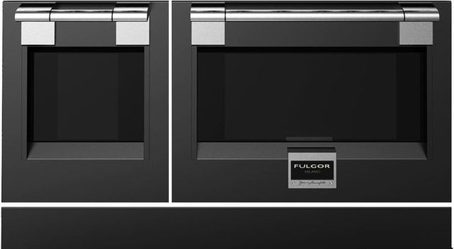 Fulgor® Milano 47.88" Glossy Black Replacement Door Kit