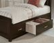 Vaughan-Bassett Transitions Merlot Full Upholstered Bed-1