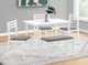 Monarch Specialties Inc. 5-Piece White Dining Set-1