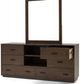 VIG Furniture Nova Domus Fantasia Dark Walnut Mirror-1