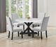 Crown Mark Varley Black/Gray Dining Side Chair-1