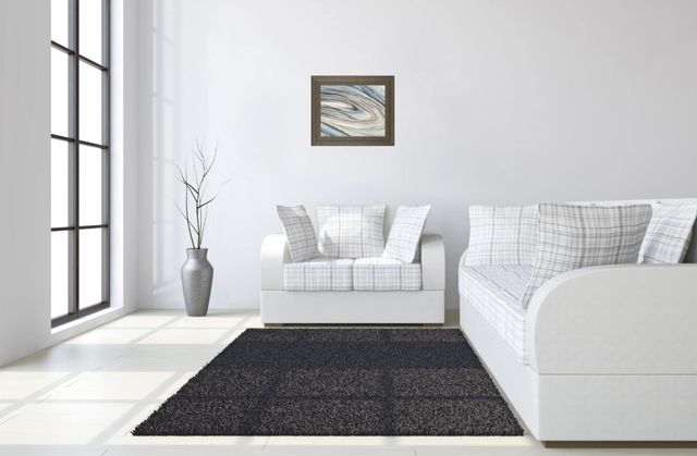 Classy Living Wani Pasion Blue Amethyst 26" Wall Art-1