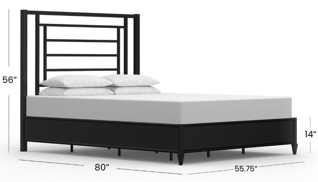 Wesley Allen Customizable Sunset Double Iron Bed-2