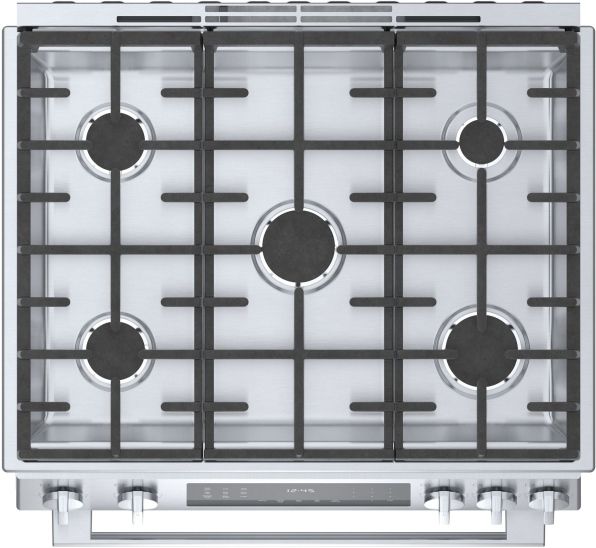Bosch Benchmark® 30" Stainless Steel Slide In Gas Range-2