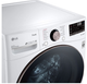 LG 4000 Series White Front Load Washer & Electric Dryer Package-5