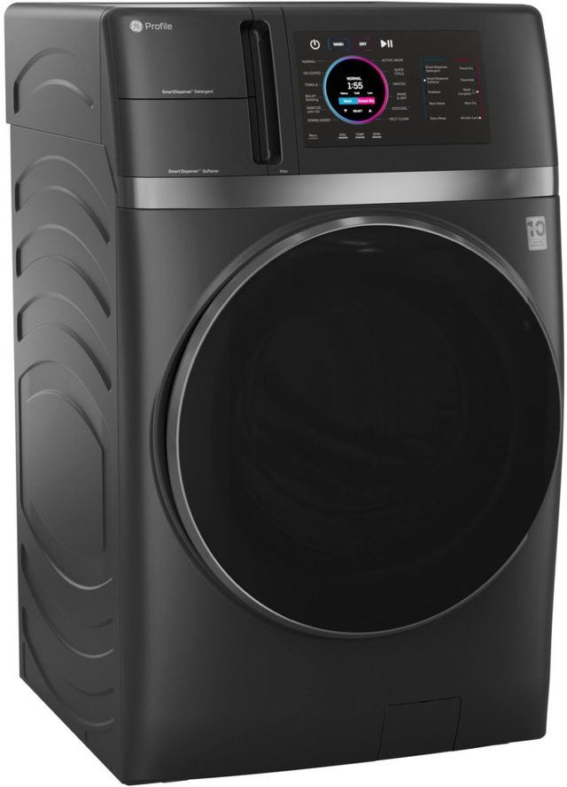 GE Profile™ ENERGY STAR 4.8 Cu. Ft. Carbon Graphite Washer Dryer Combo-3