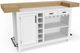 Parker House® Americana Modern Weathered Natural Dining Bar with Cotton Base-3