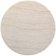 TOV Furniture Cynthia Travertine/Walnut Brown Concrete Indoor/Outdoor Coffee Table-4