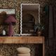 TOV Furniture Graham Burgundy Velvet Table Lamp-1