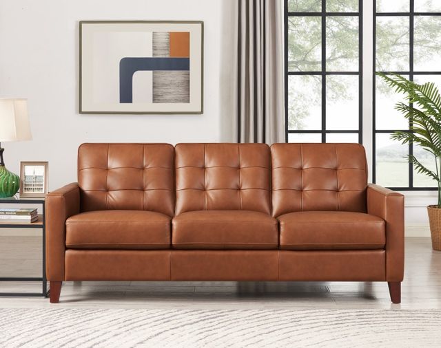 Hydeline® Aiden Nutmeg Brown Sofa-2