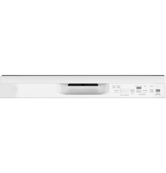 GE® 24" White Built-In Dishwasher-4
