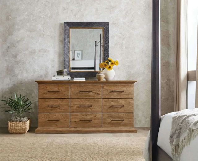 Hooker® Furniture Big Sky Vintage Natural 9-Drawer Dresser-1