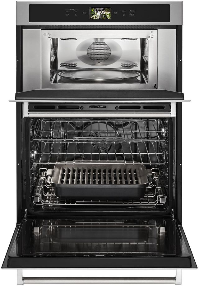 KitchenAid® 30" Stainless Steel Smart Electric Built In Oven/Micro Combo-4