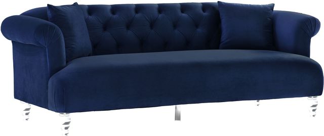 Armen Living Elegance Blue Sofa-2