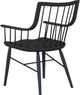 A.R.T. Furniture® Frame Black Windsor Arm Chair-4