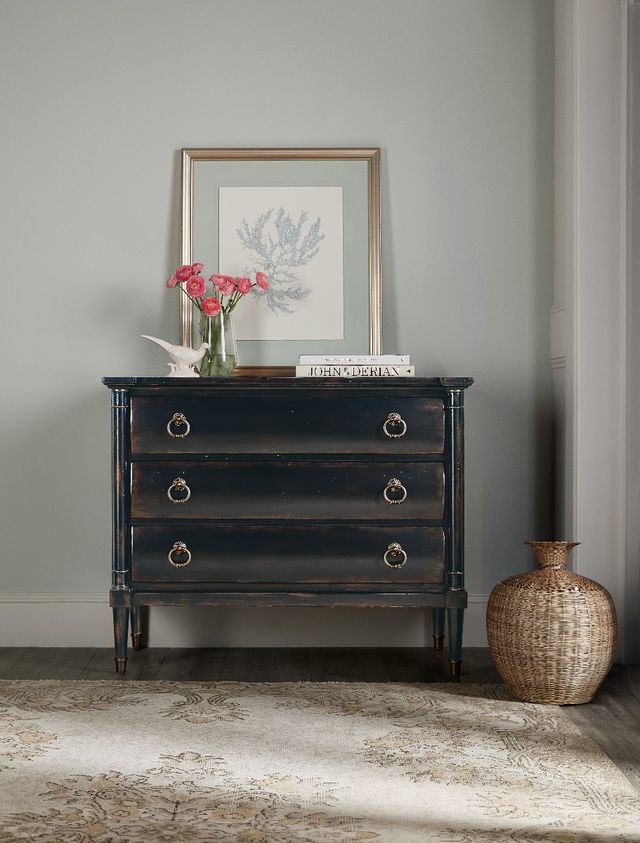 Hooker® Furniture Charleston Black Cherry Chest with Armoire Base -1