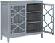 Linon Fetti Gray Large Cabinet-3